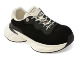 Pantofi sport GRYXX negri, 10921, din piele intoarsa