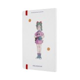 Carnet - Moleskine Dragonball Limited Edition Ruled Notebook - Large, Hard Cover, White - Goku | Moleskine