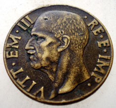 1.629 ITALIA WWII VITTORIO EMANUELE III 10 CENTESIMI 1942 R foto