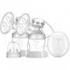 Pompa San Electrica Dubla RH228, 2 Moduri, 4 Niveluri, Fara BPA, Silentioasa + 5 Pungi Lapte 200ml