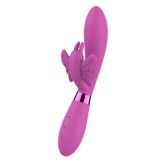 Vibratoare iepuras - Toy Joy Iepuras de Dragoste Festivalul Fluturasilor Vibrator Luxuriant din Silicon Ofera Senzatii de Neuitat