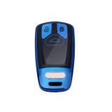 Husa Cheie Audi SmartKey TPU+PC ALBASTRU+Negru AutoProtect KeyCars, Oem