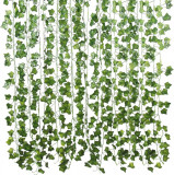 Fjery 78ft 12 buc mătase artificială iedera viță de vie agățat frunze plante ver