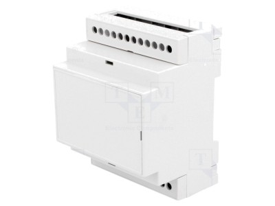Carcasă pentru șină DIN gri 4 module foto