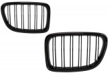 Grile Centrale compatibil cu BMW X1 E84 (2009-2014) Negru Lucios Double Stripe Design FGBME84DPB