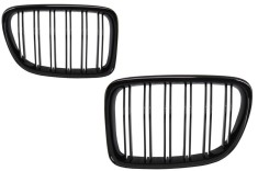 Grile Centrale BMW X1 E84 (2009-2014) Negru Lucios Double Stripe Design Performance AutoTuning