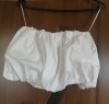 Bustiera alba bufanta ZARA cu eticheta nepurtata masura M top dama, Alb