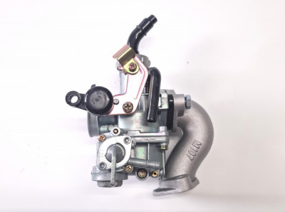 Carburator + Gat ATV 110cc - Soc Manual - cu robinet foto