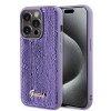 Husa originala Guess iPhone 15 Pro Max Sequin Script Metal, mov, GUHCP15XPSFDGSU