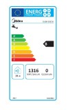 Boiler electric Midea Salute Double Tank, 100 L, Control electronic, Wi-Fi, Protectie la supraincalzire, Supapa de siguranta
