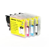 Cumpara ieftin Cartus inkjet LC1100 LC980 compatibil Brother, Black/Cyan/Yellow/Magenta - Negru, TFO