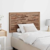 vidaXL Tăblie cap Pe perete natural 100 cm Lemn solid de tec 42024547