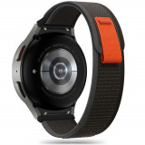 Curea Tech-Protect Nylon pentru Samsung Galaxy Watch 4/5/5 Pro/6 Negru/Portocaliu