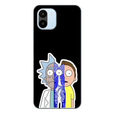 Husa compatibila cu Xiaomi Redmi A1 Silicon Gel Tpu Model Rick And Morty Connected foto