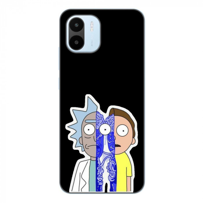 Husa compatibila cu Xiaomi Redmi A1 Silicon Gel Tpu Model Rick And Morty Connected