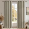 Draperie 132 x 225 cm, Tip Blackout, Set 2 Bucati, Maro - CN