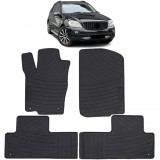 Set Premium de Covorase din Cauciuc pentru Podea Negru pentru Mercedes M-Class ML W164 2005-2011 Performance AutoTuning
