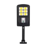 Lampa solara LED 48COB, 60W, 6 casete, senzor, telecomanda