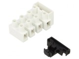 Regletă de conexiuni terminal cu şurub 2,5mm2 450V 4 piste
