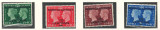 Maroc 1940 Mi 152/55 MNH - 100 de ani de timbre, Nestampilat