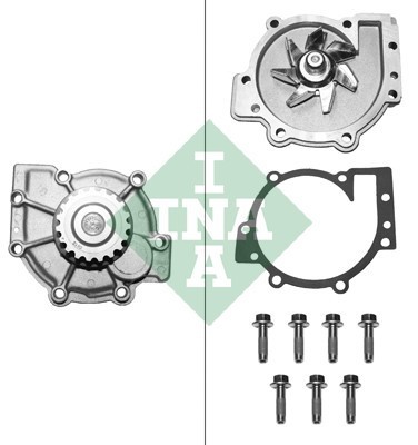 INA 538 0043 10 Pompă de apă, răcire motor foto