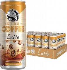 Bax 24 Energizante Hell Energy Coffee Latte, 250 ml foto