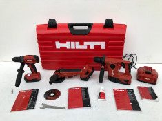 Set Hilti AG 125-22A , Hilti SF 6-22A , Hilti TE 4-22Fabricatie 2018 foto