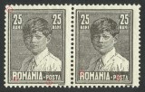 Cumpara ieftin EROARE ROMANIA 1928 LP77a MIHAI CU Litera ,,O&#039;&#039; TAIAT SI OBLICA IN ,,R&#039;&#039; MNH, Regi, Nestampilat