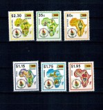 Zimbabwe 1995 - Sport, harta, serie neuzata