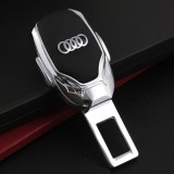 Accesoriu opritor centura auto pentru model audi s line metalic