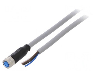 Cablu de Conectare M8 4 PIN 5m 60VAC 4A foto