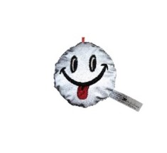 Breloc Smiley Inimioara Reflectorizant Salzmann 3M - Argintiu-Rosu Ultimate FactoryBikes