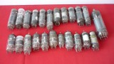 LAMPI RADIO-TV, TUBURI ELECTRONICE, LOT 20 buc. COLECTIE