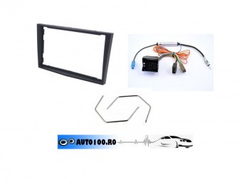 Kit audio 2DIN rama - mufa - adaptor antena - chei demontare OPEL foto