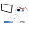Kit audio 2DIN rama - mufa - adaptor antena - chei demontare OPEL