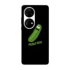 Husa compatibila cu Huawei P40 model Pickle Rick, Silicon, TPU, Viceversa, Transparent, Carcasa