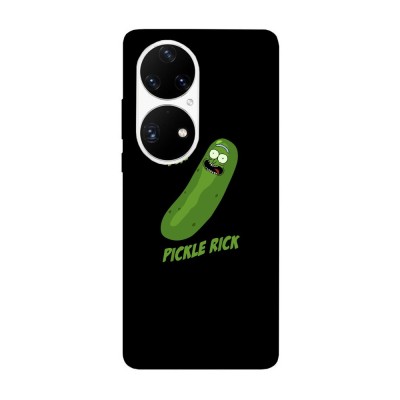 Husa compatibila cu Huawei Nova Y70 model Pickle Rick, Silicon, TPU, Viceversa foto