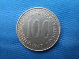 100 DINARI 1987 JUGOSLAVIA