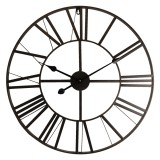 Ceas perete negru 60x4 cm