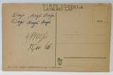 SIBIU , HELTAUERGASSE ( AZI STRADA N. BALCESCU ) , LOCUINTE MAGAZINE LA PARTER , CARTE POSTALA ILUSTRATA , 1918