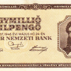 Ungaria 1 000 000 1000000 Milpengo 1946 B3