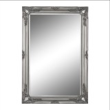 Oglinda Decorativa Retro Vintage Argintie si Aurie 64 x 94 cm