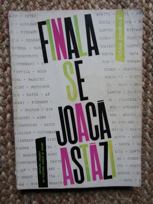 FINALA SE JOACA ASTAZI-IOAN CHIRILA foto