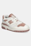 New Balance sneakers din piele BBW550PF culoarea bej, BBW550PF