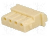 Conector semnal, 4 pini, pas 2.5mm, serie A2506, JOINT TECH - A2506H-4P