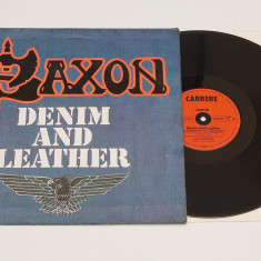 Saxon - Denim and Leather - disc vinil vinyl LP
