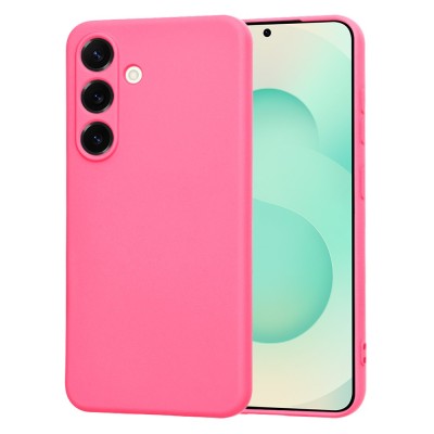 Husa silicon Samsung Galaxy S25 Plus Techsuit SoftFlex, fucsia foto