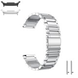 Curea metalica compatibila Samsung Galaxy Watch9 44mm/40mm, Samsung Galaxy Watch 8 44mm/40mm, Silver