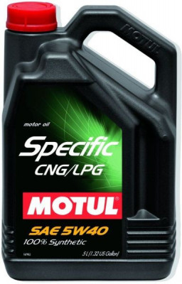 Ulei motor Motul Specific CNG/LPG 5W40 5L SPECIFICCNGLPG5W405L foto