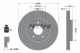 TEXTAR 92184405 PRO+ Disc frana